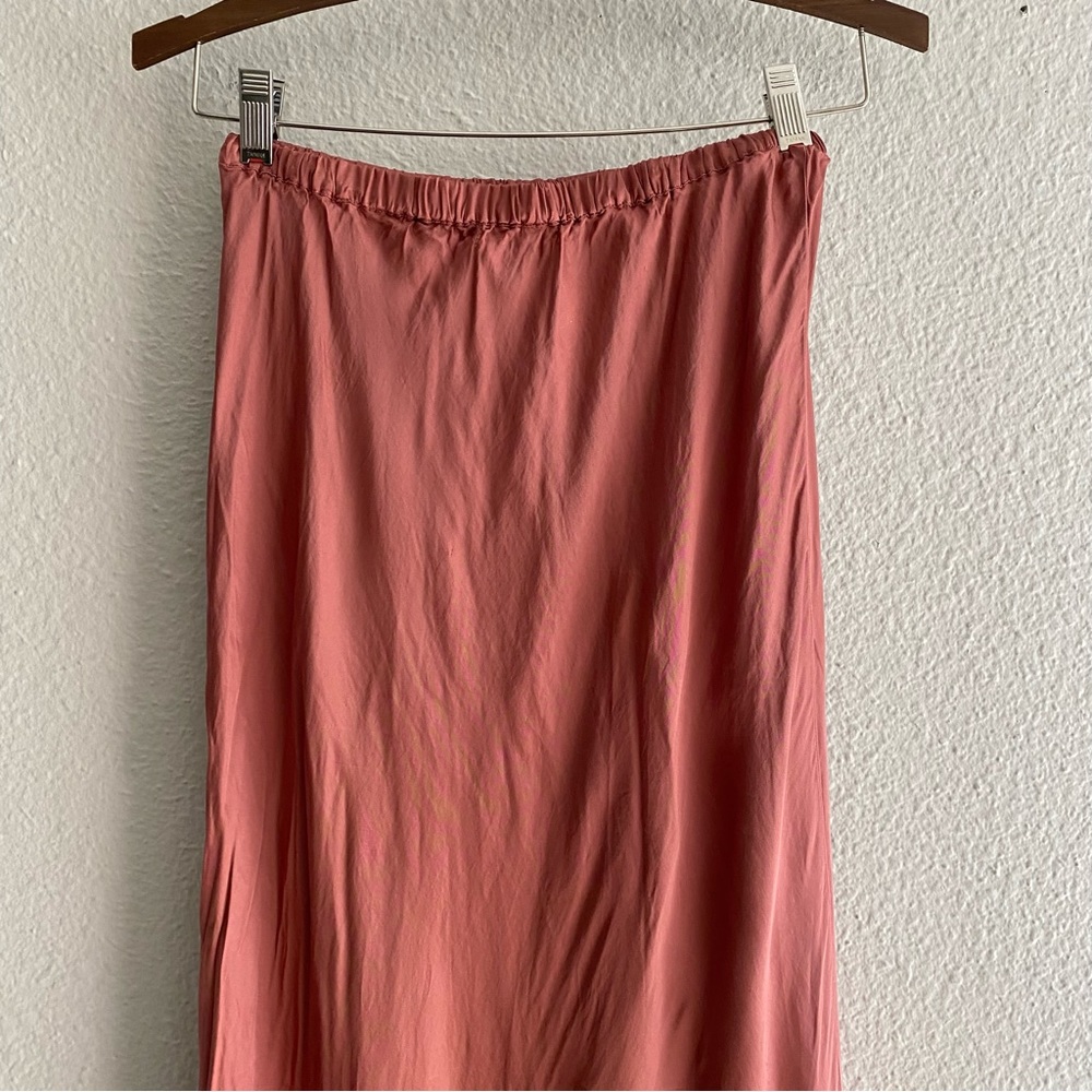 Young Fabulous & Broke Felicity Satin Midi Skirt - Picture 9 of 14